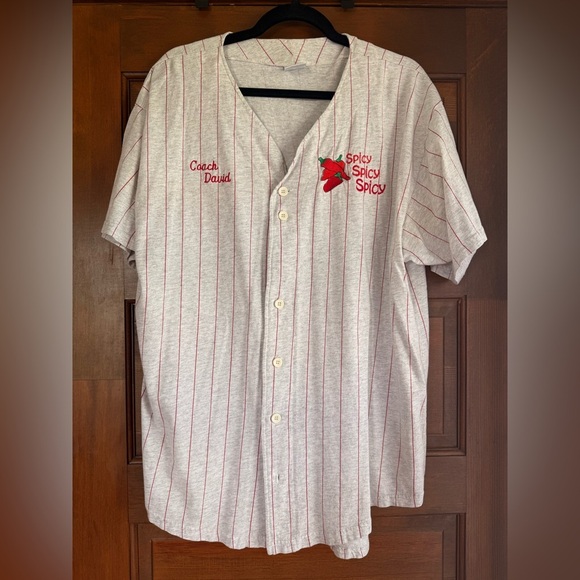 Vintage “Spicy” Baseball Jersey 🌶️ - Picture 1 of 7